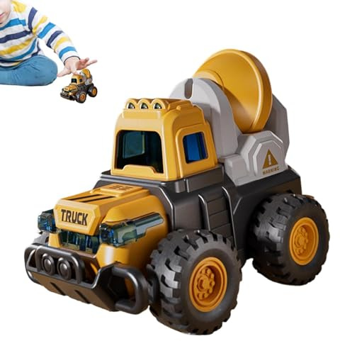Djeyzusy Construction Vehicles | Sandbox Cars Excavator with Movable Joints - Toy Construction Vehicles,for Playrooms Daycare Sandbox Play Outdoor Party Birthday Boys Girls Preschools