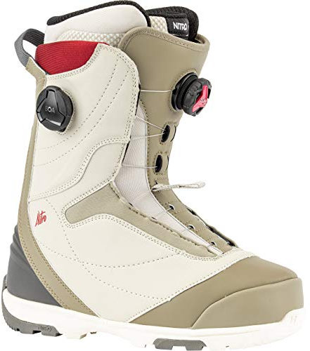 Nitro Damen Snowboardboot Cypress BOA DUAL Boot´20, Größe:39 1/3, Farben:Sand-Blood