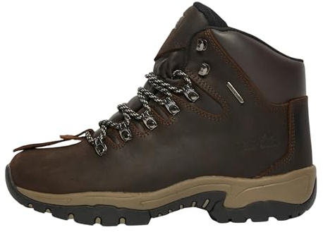 Peter Storm Women's Snowdon II Walking Boots with High Traction Rubber Sole & Cushioned Footbed, Durable (Brown, UK Footwear Size System, Adult, Women, Numeric, Medium, 4)