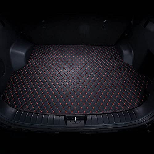 Auto Leder Kofferraumbodenmatte FüR Mazda CX30 CX-30 2020, Wasserdichte Kofferraummatten Kofferraumschutz Tablett Rutschfest Kofferraum Schutzmatt Styling ZubehöR