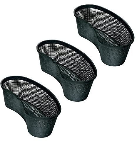 animallparadise - Lot de 3 Paniers Ovale 45 pour Bassin Aquatique