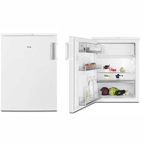 AEG RTB413E1AW Freistehender Tisch-Kühlschrank / 845 mm / 4-Sterne-Gefrierfach / 130 L / E