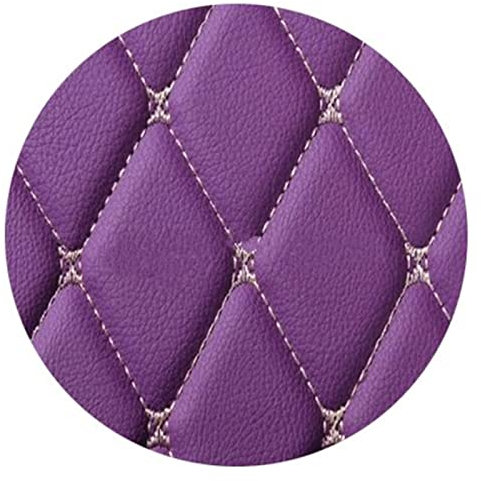 Kofferraummatte Für BMW G30 5er F10 F11 E60 F07 Für GT Custom Style Kofferraummatte Innendetails Autozubehör Trunk Boot Mats (Farbe : Purple, Größe : 5 Series G30)