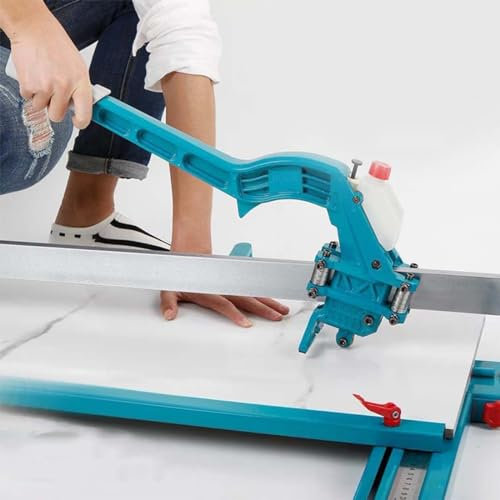 DPDZSW Tile Cutter, 48 Inch Manual Tile Cutter, Tile Cutter Tools w/Precise Laser Positioning & Tungsten Carbide Cutting Wheels, Snap Tile Cutter for Porcelain Ceramic Industry