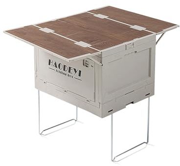 Ergocar Multifunktionale, Zusammenklappbare Aufbewahrungsbox, Die Die Aufbewahrungsbox Stapeln Kann, Geeignet Für Die Aufbewahrung Von Campingbedarf, Haushaltsvorräte