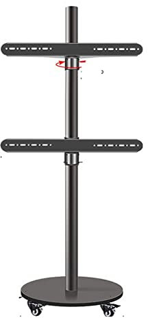 SQMGFA Universal TV Stand, 32-65Inch Television Stands On Wheels, TV Riser TV Mounts, Stands & Turntables, Trolley Floor Bracket, Television Stands