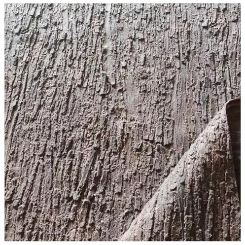 Corteccia Artificiale Adesiva Corteccia simulata Decorazione realistica di Corteccia di Albero per Artigianato Fai da Te, Decorazione di casa e Giardino(1X1m)