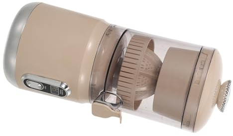 AUTSUPPL Spremiagrumi Elettrico Portatile per Arance e Agrumi con Separazione Automatica della Polpa Estrattore Freddo Multifunzionale e Ufficio