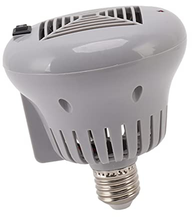 Lámpara calefactora E27 con termostato ajustable 3 niveles, 50W-100W, lámpara calorífica para aves gallinas lechones corderos patos y ganadería