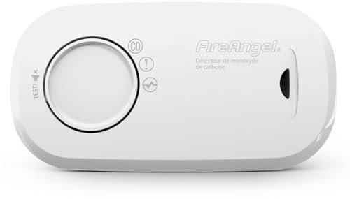 FireAngel FA3313-FRT Kohlenmonoxidmelder, NF 10 Jahre, austauschbare Batterien, Neue Generation, ersetzt CO-9B-FRT