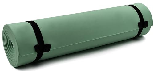 Isomatte Campingmatte 180x50cm Zeltmatte Thermomatte Bodenmatte Gymnastikmatte Yogamatte (Grün)