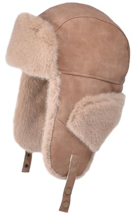 TAGVO Cappello Trapper Invernale, Trooper Russo per Uomo e Donna, Ushanka con Paraorecchie, Foderato in Pile per Climi Freddi