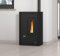 La Nordica - Stufa a pellet slim ventilata 5.1 kW colore Bordeaux