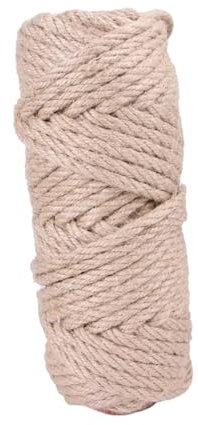 BUGUUYO 10m Katzenspielzeug Aus Sisal Mehrzweck Kratzseil Für Katzen Flexibel Zuschneidbar Für DIY Projekte Und Katzenmöbel Und Langlebig