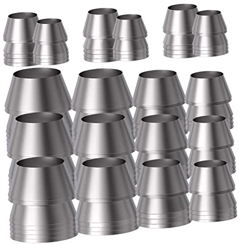 CAXUSD 18piezas Herramientas De Martillo De Cuña Cuña Metálica para Martillo Divisoria para Mango De Trabajos De Carpintería De