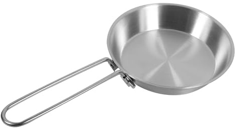 FUNNETOYU Padella Antiaderente Portatile Con Manico Per Friggere Uova Mini Padella Per Pancake e Frittate Leggera e Per Uso Quotidiano e
