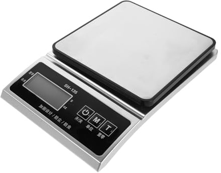 VALICLUD Báscula Digital de Cocina de Acero Inoxidable Precisión Capacidad para Repostería y Preparación de Comidas Balanza Eléctrica Doméstica Precisa y Multifuncional