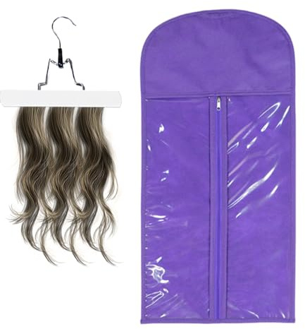 Soporte Para Postizos Para Colgar - De Almacenamiento Para Pelucas De | Extensión A Prueba De Polvo, Estilo De Cabello Humano Para Mujeres, Suministro De Protección Resistente, Artículo De Organiz