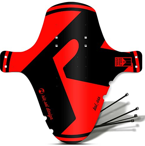 Riesel Design - MTB Schutzblech – XL Mudguard Kol:OSS für Mountainbikes | XL MTB Schutzblech inkl. Kabelbinder - Mountainbike Schutzblech als Spritzschutz für Radgrößen 26-29 Zoll Made in Germany