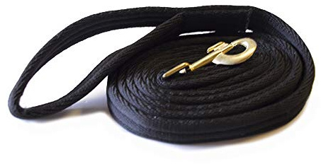 Rhinegold Gepolsterte Leine, schwarz