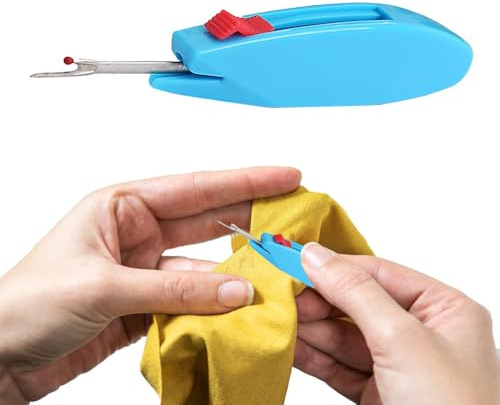 Knopflochschneider zum Nähen, Knopfloch-Werkzeug, einziehbarer Stichschneider mit Griff | Werkzeug zum Entfernen des Stickgarns, Gummi für Stickereien, Kleidung zum Nähen