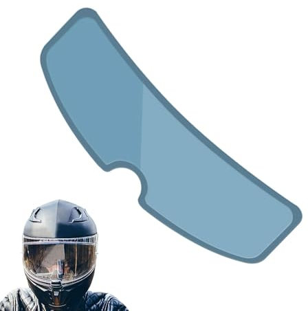 FVPKYUR Adesivo per lente visiera moto, pellicola antiappannamento visiera moto | Pellicola resistente all'appannamento per parasole per moto | Pellicola per inserto per visiera integrale per moto per