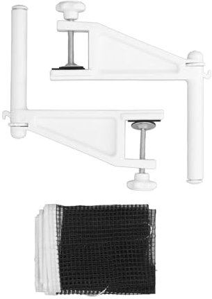 RiToEasysports Tischtennisnetz für Außenbereich, Tragbar und Faltbar Tischtennis-Set, Verstellbar mit Schraubklemme, Geeignet für Garten, Terrasse und Balkon