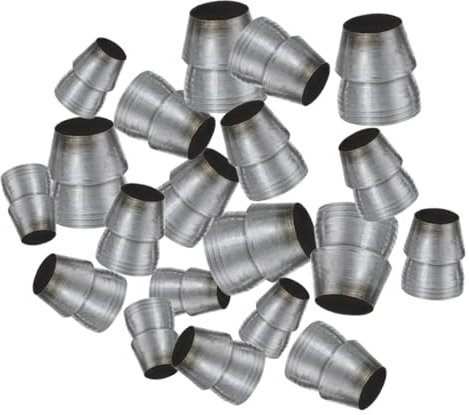 FOYTOKI 20stücke Pack Sicherheitskeile Aus Eisen Mit Konischem Stiel Tragbarer Adapter Für Gartenstielfixierung Hammerfixierer Und Kompakter Eisenverbinder Für Werkzeuge