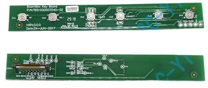 Compatible Avec JBL, Boombox1 Boombox, 1 ND PL, Haut-parleur Bluetooth, Bouton De Carte Mère Bleu Vert, Carte De Chargement USB(Boom1 PL KEYBoard)