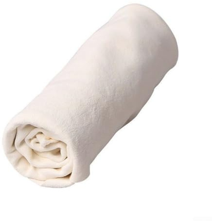 Toalla de piel de gamuza para detalles de coche, suave y compacta para limpieza (40 x 60 cm)