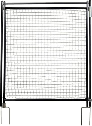 horizont Portail pour clôture de délimitation, 110 à 125 cm, sans stock, idéale pour le camping et le jardin