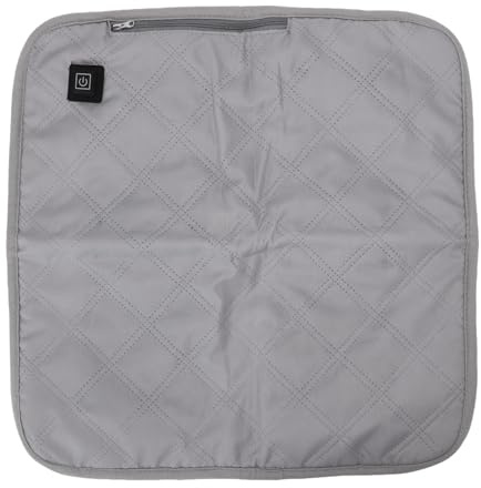 Luocute USB-Heizkissen, Tragbares Graphen-Weichgewebe, Großes Beheiztes Stuhlkissen für Büro, Sofa, Bett, Camping, mit 3 Heizeinstellungen, Automatische Abschaltung (GRAY)