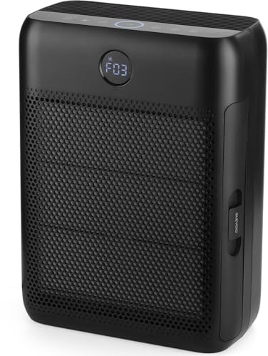 Slevoo Purificador de Aire H13 True HEPA para Habitaciones Grandes 297.6m² | Filtro H13 HEPA, Elimina 99,97% de humo, polvo y pelos. Opera a 22 dB en modo sueño para un aire limpio y descanso profundo.