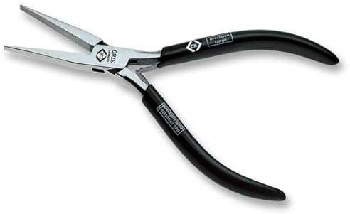 Pince électronique, bec plat, long, pince, ensemble d'outils de pince, quantité 1 | T3789