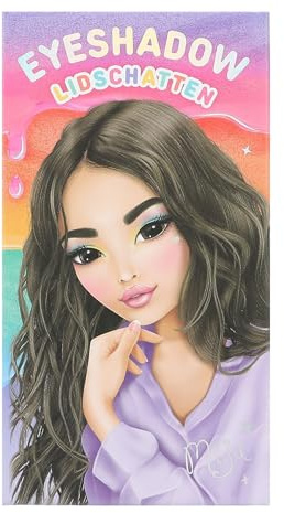 Depesche 12692 TOPModel Beauty and Me - Set de Sombras de Ojos en 5 Colores, con Accesorios, Multicolor