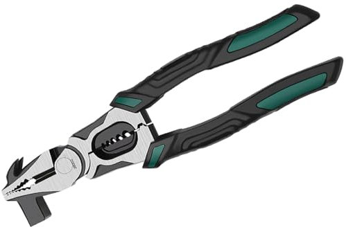 jiingekk Wire Stripper, Multitool Fence Pliers 9inch Fence Tool Fencing Pliers With Hammer Fence Cutter Nails Puller Pliers Wire Cutting Pliers