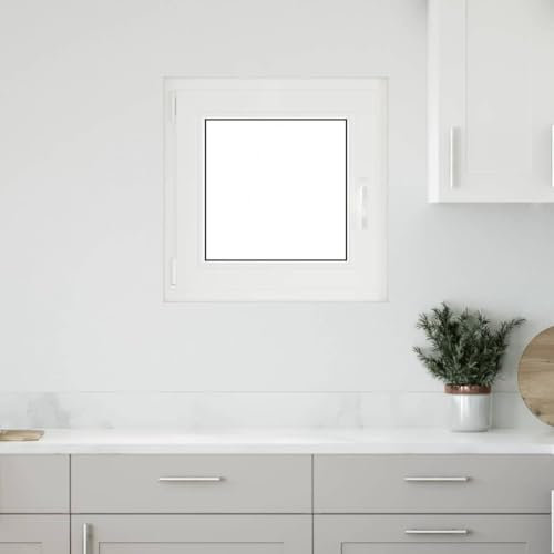 vidaXL Ventana de sótano RISOR 60x60 cm oscilobatiente DIN izquierda