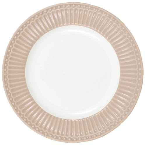GreenGate Alice Frühstücksteller klein Creamy Fudge 17,5cm