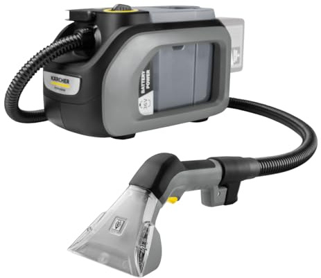 Karcher Puzzi 2/1 Bp, kabelloser Sprühextraktion-Teppichreiniger, batteriebetrieben, 7 l Tank (Akku und Ladegerät nicht im Lieferumfang enthalten)