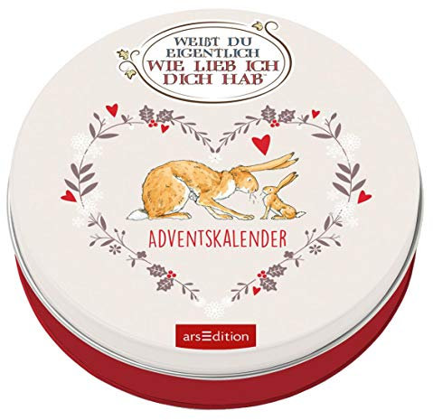 Adventskalender in der Dose. Weißt du eigentlich, wie lieb ich dich hab? Crème