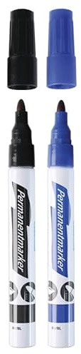 Stylex 32776 Permanentmarker, Sortiert, 2 Stück