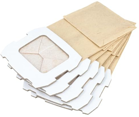 vhbw 5x Turbofilter kompatibel mit Makita BO3700 | BO3710, BO3711, BO4555, BO4558, BO4565 Schwingschleifer, Exzenterschleifer - Papier-Staubbeutel Set