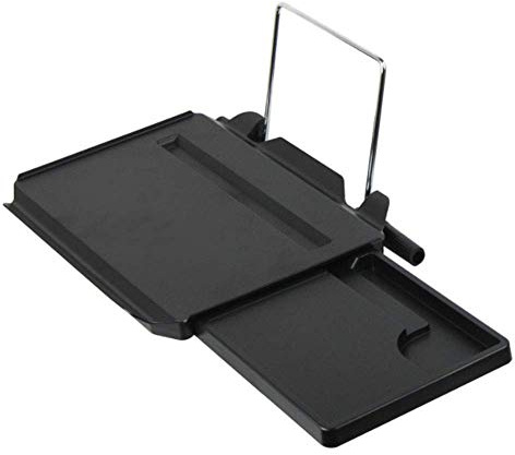 Riloer Vassoio per Volante per Auto Supporto da Tavolo per Laptop Scrivania per Mangiare Cibo Supporto per Bevande