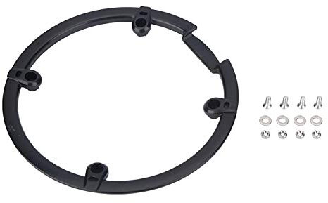 Kettenschutz, Kettenradabdeckung für Fahrrad, Helmabdeckung für Fahrrad, mit Schrauben, Schutzscheibe aus Kunststoff für Kette