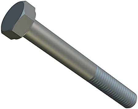 M8x70 Metrische Sechskantschrauben A2 Edelstahl-Kopfschrauben Geeignet für Metallbauarbeiten, Automobilmaschinen, Heimwerker DIN933 8mm x 70mm (5 Stück)