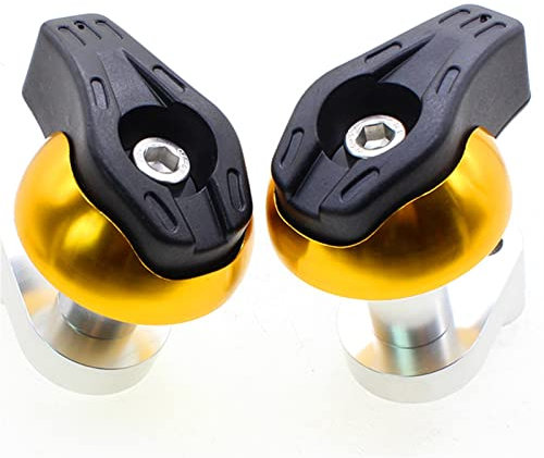 Motorrad Dekoration Für Yamaha YZF R1 2007-2008 CNC-Motorräder Sturzpads Crash Pad Cover Falling Protector Protective Guard (Color : Gold)