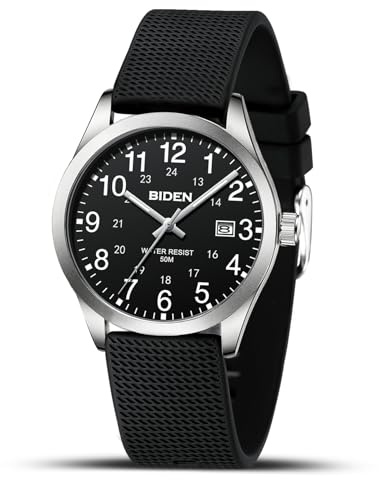 Herren Uhr Analog Quarz Uhren Wasserdichte Armbanduhr Herren Mode Uhr