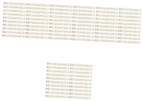 80 Stück Preisschilder Mini-Etiketten Alphabet-Aufkleber Digitale Beschilderung Mini-Würfel-Etiketten Schmuck-Preisetiketten Schwarze Etiketten Preisständer ABOOFAN