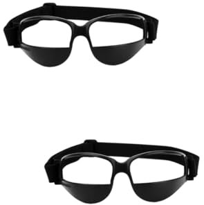 KOMBIUDA 2 Stücke Basketball-trainingshilfe Dribble Goggle -niedrige Komfortable Sportbrille Für Basketballplatz