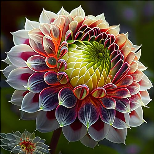 Dahlia Bulbs for Planting,Flowering Rhizome,Excellent Display Indoor Perennial Balcony Garden Bulbs,Dahlia Tubers UK,Dahlia Bulbs Mix-2bulbs-G